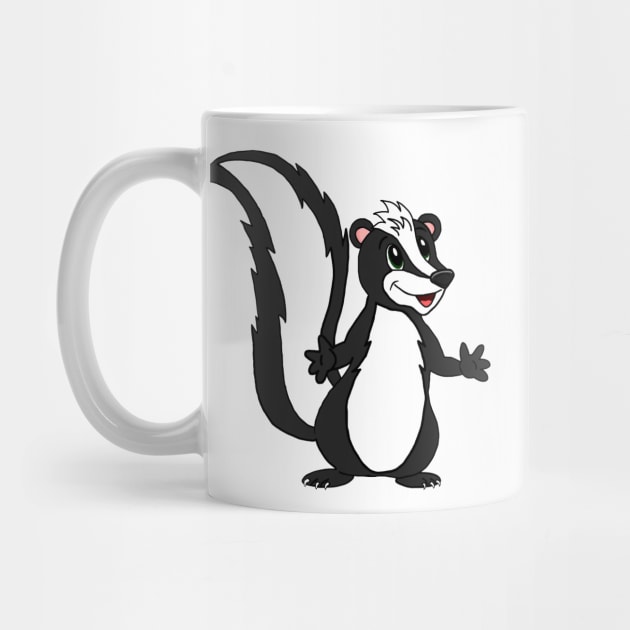 Cartoon Skunk by imphavok